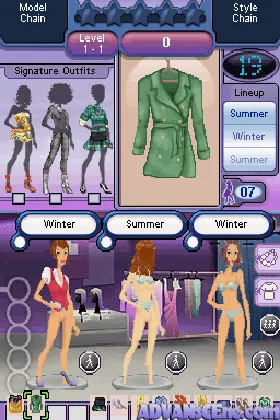 Jojo's Fashion Show - Design in a Dash! (USA) (En,Fr,Es) screen shot game playing